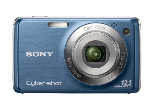 Sony Cyber-shot DSC-W230 12 MP Digital Camera with 4x Optical Zoom and Super Steady Shot Image Stabilization (Dark Blue)