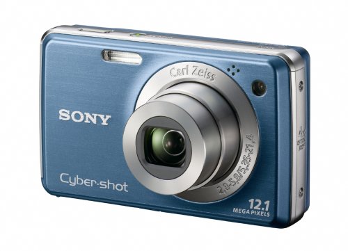 Sony Cyber-shot DSC-W230 12 MP Digital Camera with 4x Optical Zoom and Super Steady Shot Image Stabilization (Dark Blue)