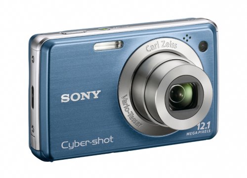 Sony Cyber-shot DSC-W230 12 MP Digital Camera with 4x Optical Zoom and Super Steady Shot Image Stabilization (Dark Blue)