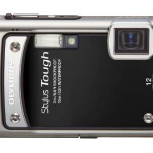 Olympus Stylus Tough-8000 12 MP Digital Camera with 3.6x Wide Angle Optical Dual Image Stabilized Zoom and 2.7-Inch LCD (Black)