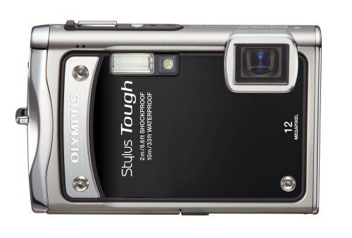 Olympus Stylus Tough-8000 12 MP Digital Camera with 3.6x Wide Angle Optical Dual Image Stabilized Zoom and 2.7-Inch LCD (Black)