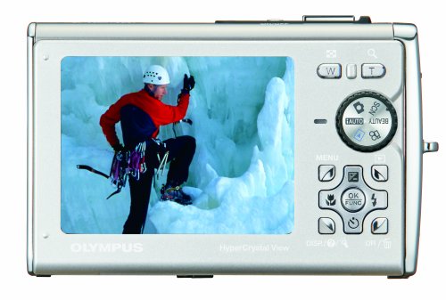 Olympus Stylus Tough-8000 12 MP Digital Camera with 3.6x Wide Angle Optical Dual Image Stabilized Zoom and 2.7-Inch LCD (Black)