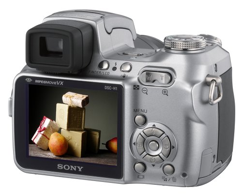 Sony Cybershot DSCH1 5.1MP Digital Camera with 12x "Steady Shot" Zoom (Discontinued by Manufacturer)