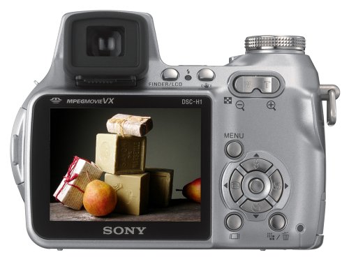 Sony Cybershot DSCH1 5.1MP Digital Camera with 12x "Steady Shot" Zoom (Discontinued by Manufacturer)