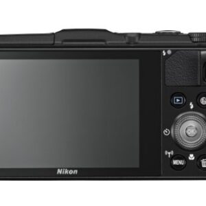 Nikon COOLPIX S9700 16.0 MP Wi-Fi Digital Camera with 30x Zoom NIKKOR Lens, GPS, and Full HD 1080p Video (Black) (Renewed)