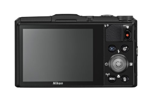 Nikon COOLPIX S9700 16.0 MP Wi-Fi Digital Camera with 30x Zoom NIKKOR Lens, GPS, and Full HD 1080p Video (Black) (Renewed)