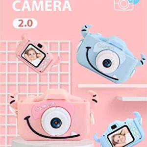 #dT4d14 Camera 1080P Hd with 2 0 Inches Color Dual Selfie Video Game Children Camera