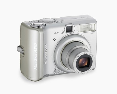 Canon PowerShot A510 3.2MP Digital Camera with 4x Optical Zoom