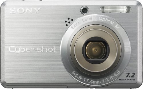 Sony Cyber-shot DSCS750 7.2 MP Digital Camera with 3x Optical Zoom