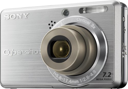 Sony Cyber-shot DSCS750 7.2 MP Digital Camera with 3x Optical Zoom