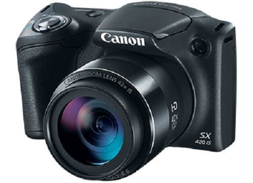 Canon PowerShot SX420 is 20MP Digital Camera w/42x Optical Zoom - Wi-Fi & NFC Enabled (Black) 11-Piece Value Bundle (Renewed)