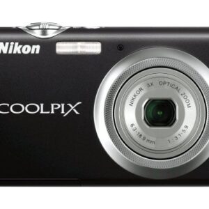 Nikon Coolpix S230 10MP Digital Camera with 3x Optical Zoom and 3 inch Touch Panel LCD (Jet Black)