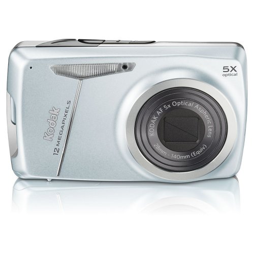 Kodak Easyshare M550 12 MP Digital Camera with 5x Wide Angle Optical Zoom and 2.7-Inch LCD (Blue)