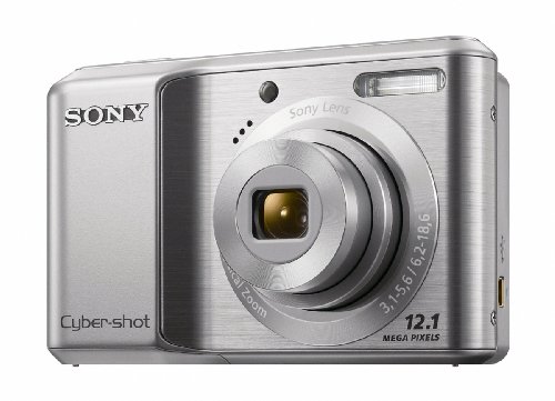 Sony DSC-S2100 12.1MP Digital Camera with 3x Optical Zoom with Digital Steady Shot Image Stabilization and 3.0 inch LCD (Silver)