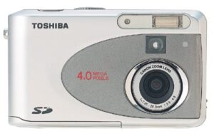toshiba pdr-4300 4mp digital camera w/ 2.8x optical zoom