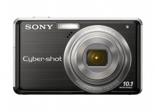 Sony Cybershot DSC-S950 10MP Digital Camera with 4x Optical Zoom with Super Steady Shot Image Stabilization (Black)