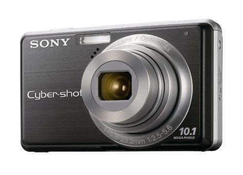 Sony Cybershot DSC-S950 10MP Digital Camera with 4x Optical Zoom with Super Steady Shot Image Stabilization (Black)