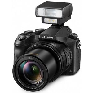 Panasonic LUMIX DMC-FZ2500 20.1 MP 20x F/2.8-4.5 Leica Optical Zoom Digital Camera + MIC-403 Mini Zoom Microphone + 64GB Accessory Bundle