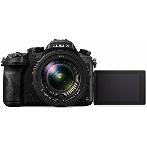 Panasonic LUMIX DMC-FZ2500 20.1 MP 20x F/2.8-4.5 Leica Optical Zoom Digital Camera + MIC-403 Mini Zoom Microphone + 64GB Accessory Bundle