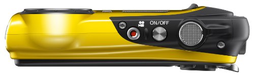 Fujifilm XP70 16 MP Digital Camera with 2.7-Inch LCD (Yellow)