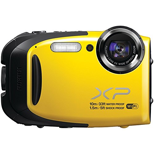 Fujifilm XP70 16 MP Digital Camera with 2.7-Inch LCD (Yellow)