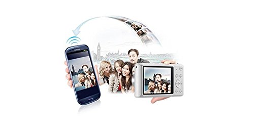 Samsung WB350F - 16.3MP BSI CMOS, 21X Optical Zoom, 3-inch LCD touchscreen, 1080p HD Video, Smart WiFi and NFC Digital Camera - Blue