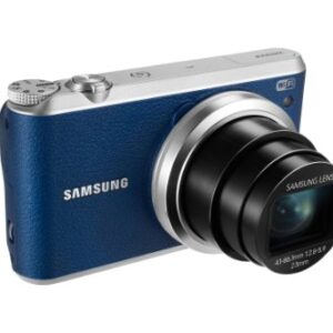 Samsung WB350F - 16.3MP BSI CMOS, 21X Optical Zoom, 3-inch LCD touchscreen, 1080p HD Video, Smart WiFi and NFC Digital Camera - Blue