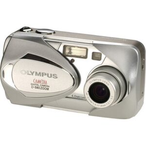 olympus d-580 4mp digital camera with 3x optical zoom