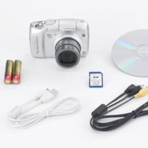 Canon Powershot SX110IS 9MP Digital Camera with 10x Optical Image Stabilized Zoom (Silver)