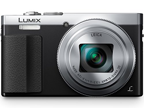 PANASONIC LUMIX ZS50 Camera, 30X LEICA DC Vario-ELMAR Lens, 12.1 Megapixels, High Sensitivity Sensor, Eye Viewfinder, DMC-ZS50S (USA SILVER)