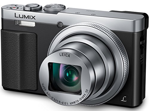 PANASONIC LUMIX ZS50 Camera, 30X LEICA DC Vario-ELMAR Lens, 12.1 Megapixels, High Sensitivity Sensor, Eye Viewfinder, DMC-ZS50S (USA SILVER)