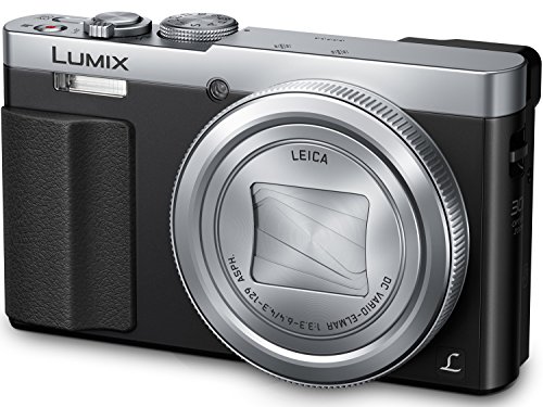 PANASONIC LUMIX ZS50 Camera, 30X LEICA DC Vario-ELMAR Lens, 12.1 Megapixels, High Sensitivity Sensor, Eye Viewfinder, DMC-ZS50S (USA SILVER)