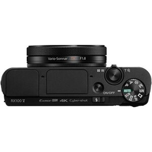 Sony RX100 VA 20.1 MP Cyber-Shot Digital Camera w/ 3" OLED DSC-RX100M5A + 64GB SDXC Memory Dual Battery Kit + Accessory Bundle