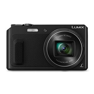 Panasonic DMC-ZS45 LUMIX 20X Zoom Camera with Wink-Activated Selfie Feature (Black)