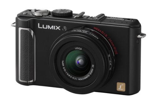 Panasonic DMC-LX3 10.1MP Digital Camera with 24mm Wide Angle MEGA Optical Image Stabilized Zoom (Black)