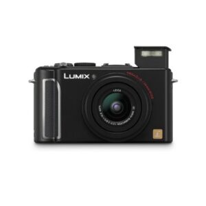 Panasonic DMC-LX3 10.1MP Digital Camera with 24mm Wide Angle MEGA Optical Image Stabilized Zoom (Black)