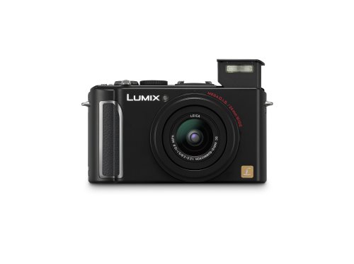 Panasonic DMC-LX3 10.1MP Digital Camera with 24mm Wide Angle MEGA Optical Image Stabilized Zoom (Black)