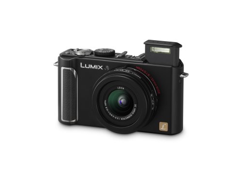 Panasonic DMC-LX3 10.1MP Digital Camera with 24mm Wide Angle MEGA Optical Image Stabilized Zoom (Black)