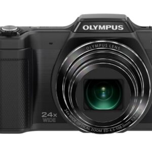 Olympus Stylus SZ-15 Digital Camera with 24x Optical Zoom and 3-Inch LCD (Black) (Old Model)