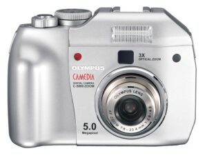 olympus c-5000 5mp digital camera w/ 3x optical zoom