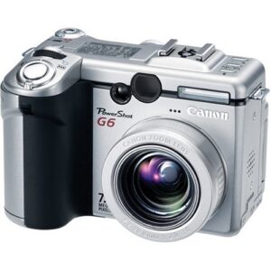canon powershot g6 7.1mp digital camera with 4x optical zoom