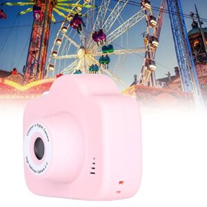 Oreilet Mini Toy Camera, Lightweight 1080P Mini Child Camera for Educational Toy for Children Kids for Boys Girls for Gift(Pink)