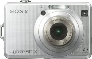 sony cybershot dsc-w100 8.1mp digital camera with 3x optical zoom