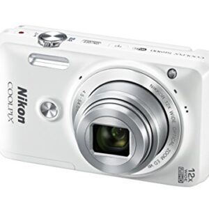 Nikon COOLPIX S6900 16MP Digital Camera with 12x Zoom, Natural White (International Version, No Warranty)