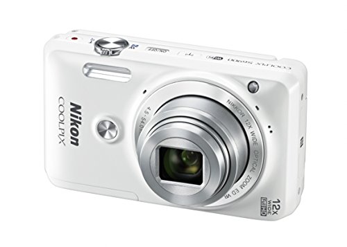 Nikon COOLPIX S6900 16MP Digital Camera with 12x Zoom, Natural White (International Version, No Warranty)