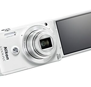 Nikon COOLPIX S6900 16MP Digital Camera with 12x Zoom, Natural White (International Version, No Warranty)