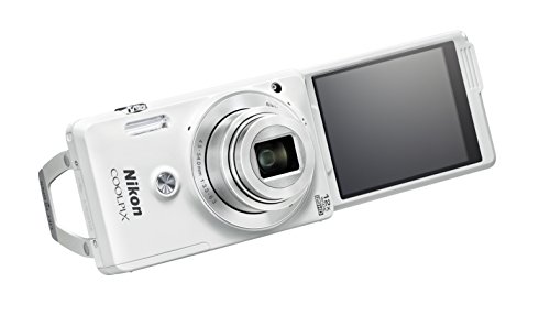 Nikon COOLPIX S6900 16MP Digital Camera with 12x Zoom, Natural White (International Version, No Warranty)