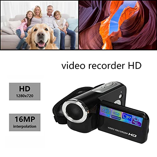 LADIGASU Digital Camera 16 Million Megapixel Difference Digital Camera Taking Pictures Video Recording 2.0 Inch TFT LCD Built-in Microphone&Speaker Gift for Children,The Elderly,Beginners