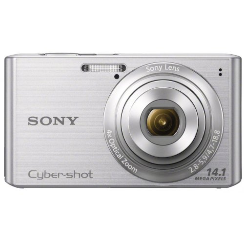 SONY Cyber-shot W610 (14.10MCCD/x4 Optical zoom) Silver DSC-W610/S - International Version (No Warranty)