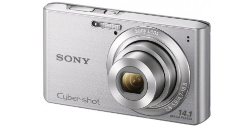 SONY Cyber-shot W610 (14.10MCCD/x4 Optical zoom) Silver DSC-W610/S - International Version (No Warranty)